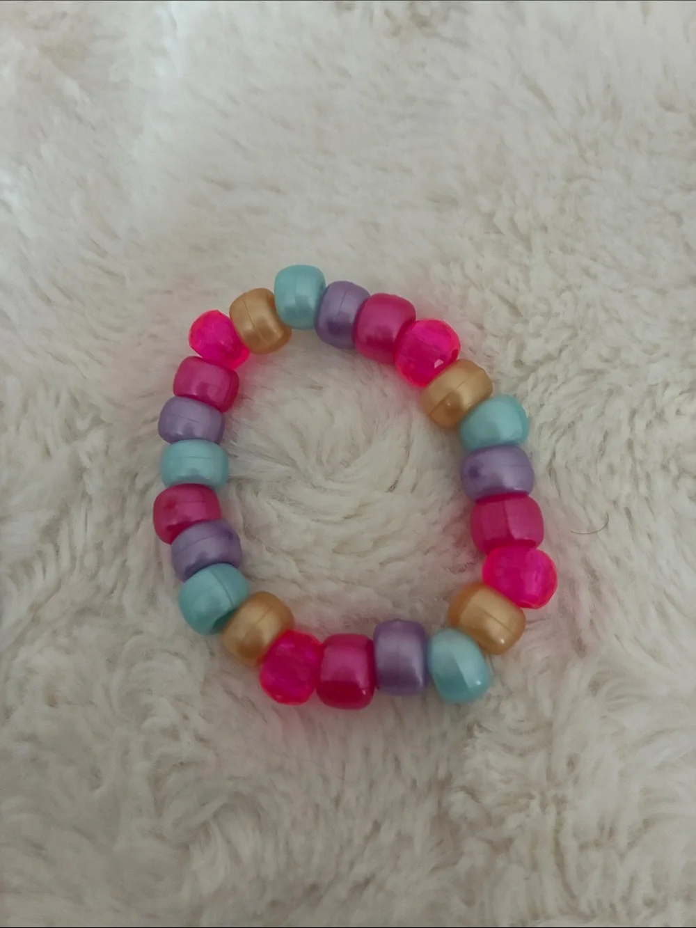 Set of 6 Handmade Beaded Bracelets